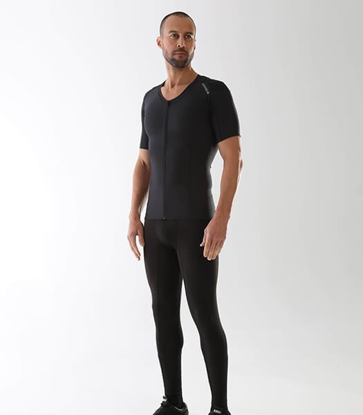 Amazon.com: ALIGNMED Posture Shirt 2.0 Zipper - Mens - Black