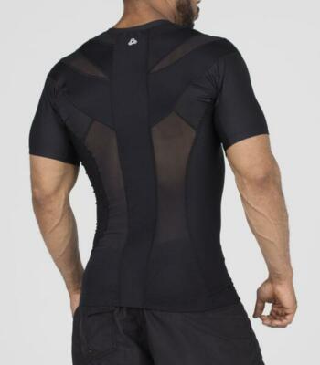 POSTURE SHIRT® FOR MEN - PULLOVER BLACK 