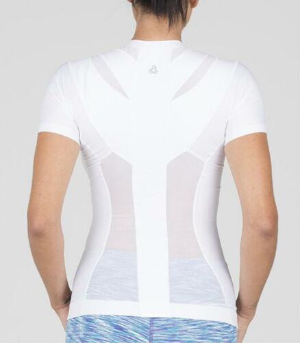 POSTURE SHIRT® FOR WOMEN - ZIPPER WHITE