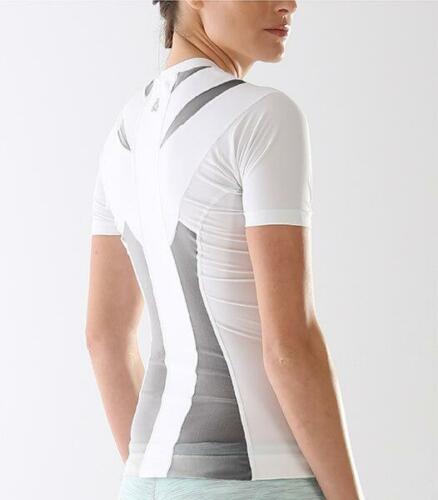 POSTURE SHIRT® FOR WOMEN - PULLOVER WHITE  GREY